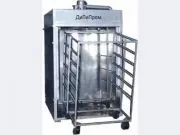 Термодымовая камера  КТД-100 комбинир. (внутри нерж.сталь) с холод. агрегатом, мойкой п/авт