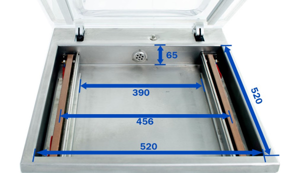 Вакуумный упаковщик DZ-500/2F Foodatlas Eco